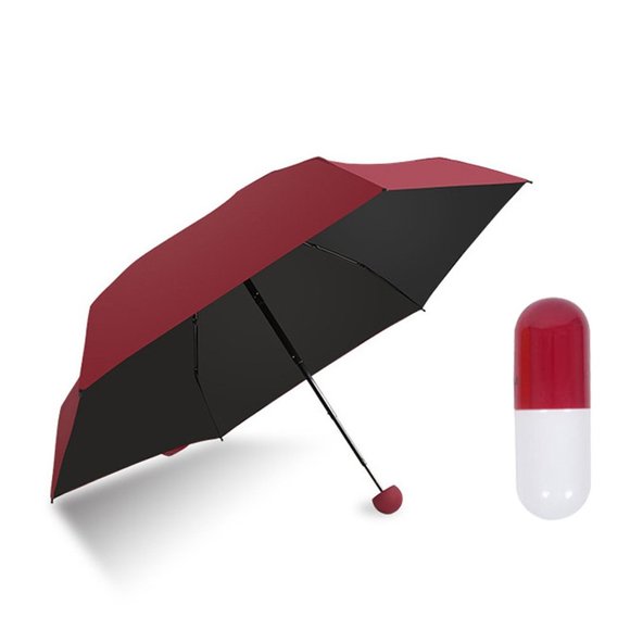 Portable Mini Folding Capsule Umbrella - Picture 3 of 8